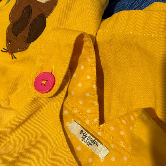 Baby Boden yellow bunny dress 12-18 months NWOT - Picture 2 of 8